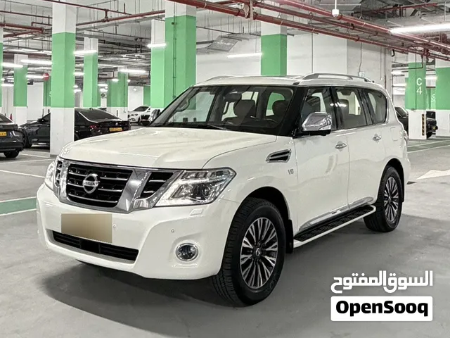 نيسان باترول بلاتينيوم أعلى المواصفات الفل المكينة الكبيرة (خليجي) بحالة ممتازة -موتر كرت