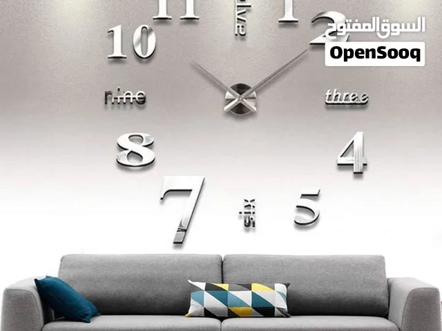 *ساعة الحائط الذهبية 3D – أناقة الزمن بلمسة عصرية!  *أضف لمسة من الفخامة والذوق الراقي إلى جدران منز