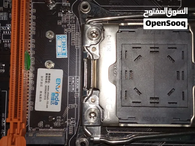 H61 + X99 + XEON E5 2666V3 + I5 3570 شلعه للبيع بوردات ومعالجات مفحوصات