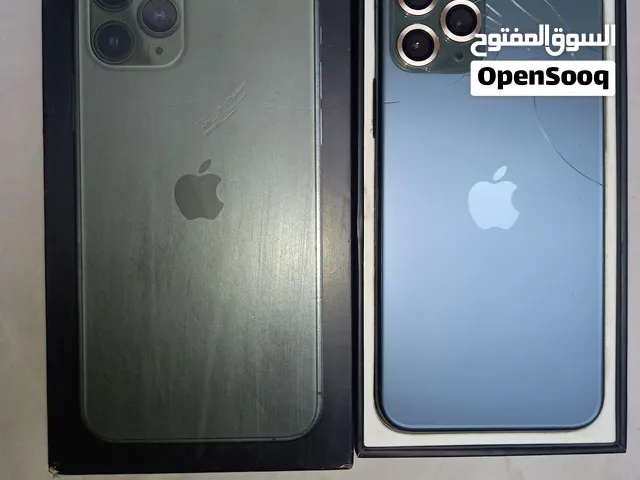 آيفون 11 برو حاله ممتازه الجهاز بيلمع  معه العلبه