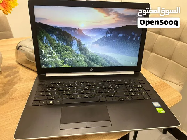 للبيع لابتوب HP — Core i5 جيل ثامن — رام 8GB