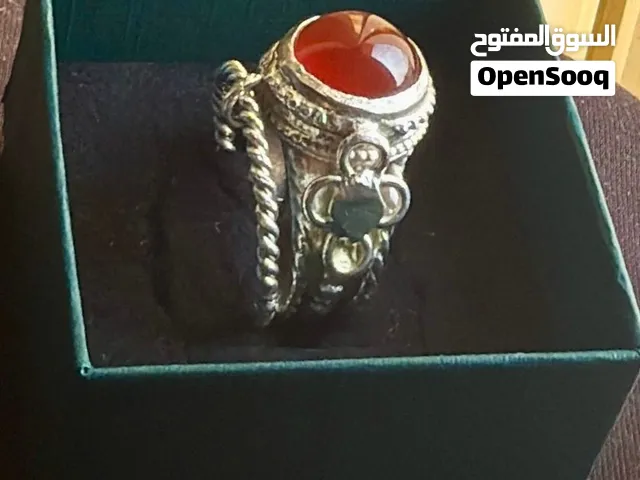 خاتم فضه صياغه يدوية عمانيه