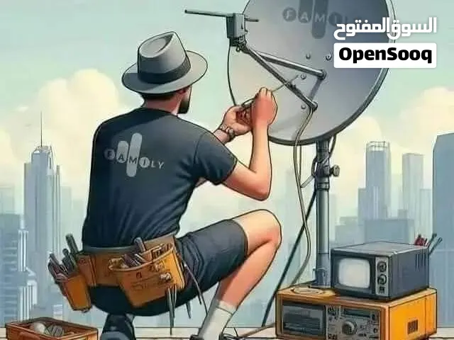 فني ستلايت تركيب وبرمجة وجميع خدمات الستلايت في الزرقاء