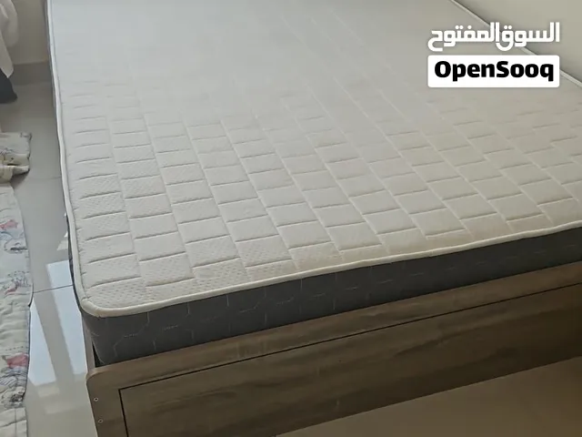 Queen Size Wooden Bed with Mattress – Very Good Condition