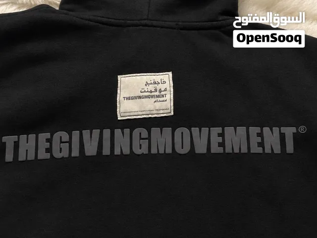 The Giving Movement Inspired Black Hoodie - Size S(Oversized fit)
