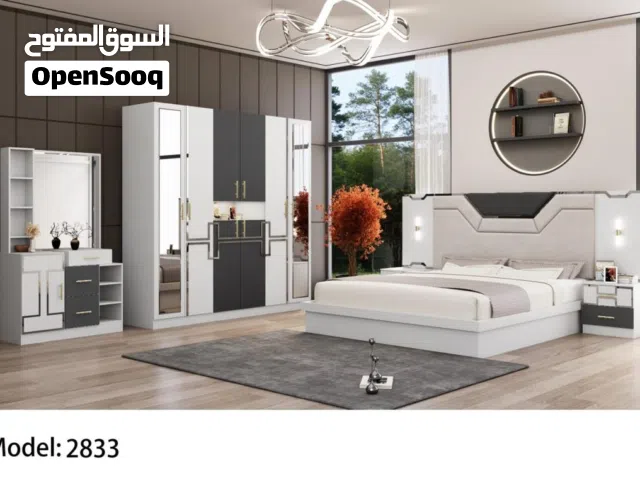 طقم غرفة نوم جديد تمامًا مكون من 6 قطع  Brand New Bed Room Set 6pcs