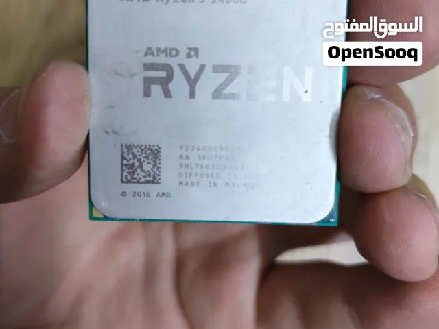 Ryzen 5 2400g and can cpu