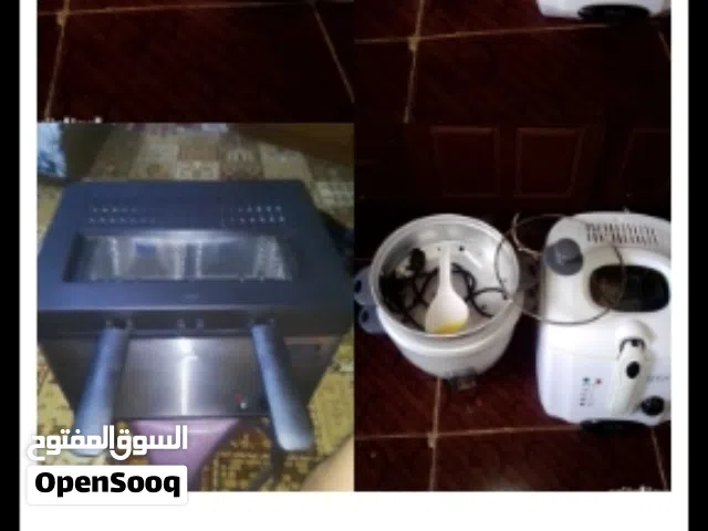 قلايه المانيه جديده المانيه بالباكو بسعر 250فقط ترفع 4لترات وقلايه تركيه بحاله جيده ترفع 2لترات 100