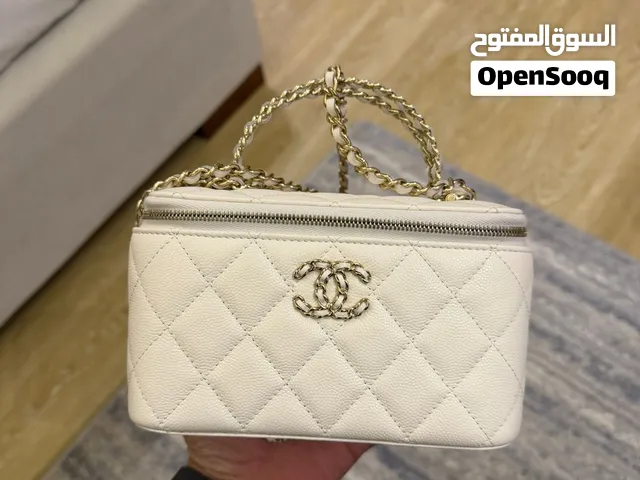 CHANEL Classic Small Vanity With Chain in Grained Shiny Calfskin original price 17000