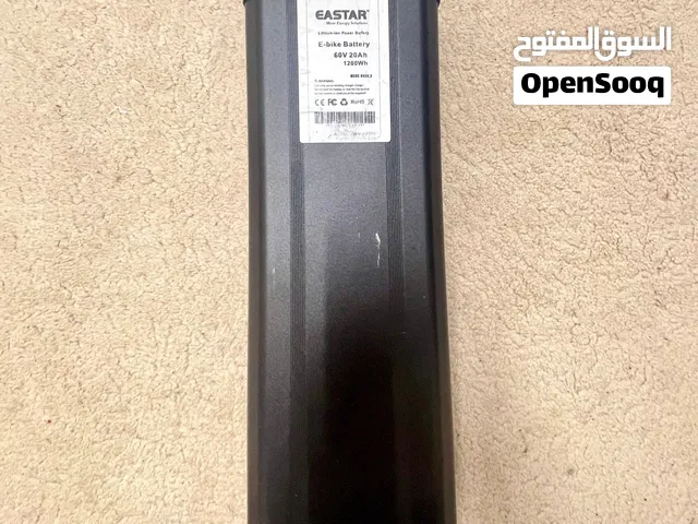 بطارية ليثيوم مستعمل 10 ايام في حاله ممتازه 60V  20Ah  1200Wh