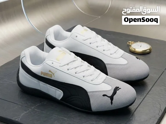 Puma Shoes For Women White 36 to 41  حذاء بوما نسائي أبيض (مقاسات 36 إلى 41)