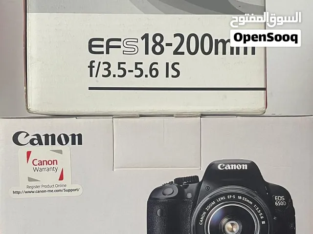 EOS 650d &  EFS18-200mm