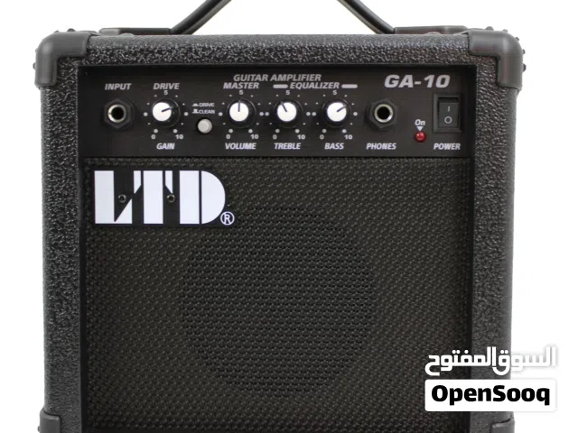 غيتار كهربائي ESP LTD MH-10 Electric Guitar with Gig Bag, Black امبلي فاير LTD GA-10 بقدرة 10 واط