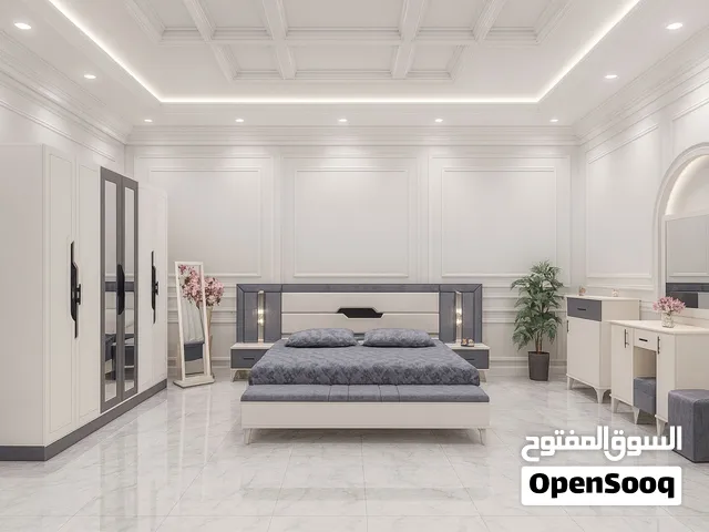 عرض تخفيض اسعار لمده محدوده غرف نوم تركي 9 قطع كنتور 6 ابواب السعر 875 الف فقط