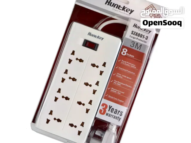 وصلة كهرباء ماركة Huntkey 3M