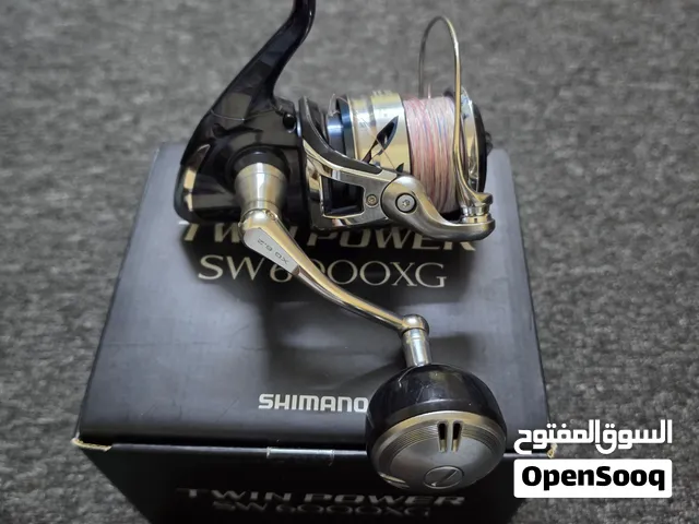 for sale shimano Twin Power SW 6000XG with slow jigging rod in perfect condition
