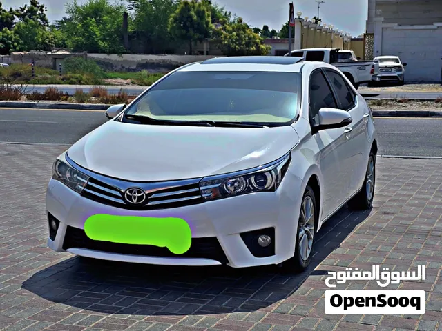 للبيع تويوتا كورلا فل ابشن رقم واحد