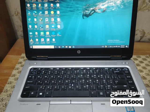 لابتوب hp مستعمل مناسب للبرامج المكتبية microsoft office والتصفح والتطبيقات