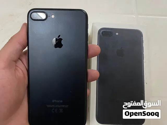 iPhone 7 Plus 128GB - Black WaterProf  ايفون 7 بلس 128 جيجا 81٪ متفتحش خالص