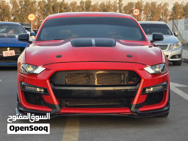 فورد موستيغ GT 5.0 بريميوم فل مواصفات وارد امريكي بحاله ممتازه جاهزه للتسجيل والاستخدام