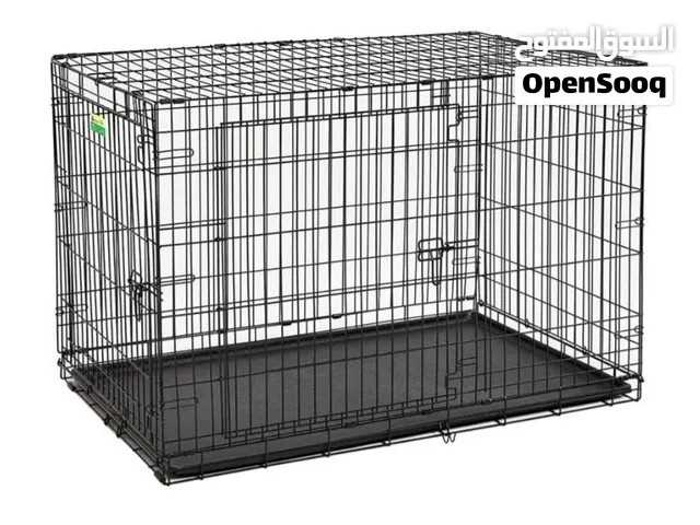 XL 48-INCH DOUBLE-DOOR DOG CRATES FOR SALE