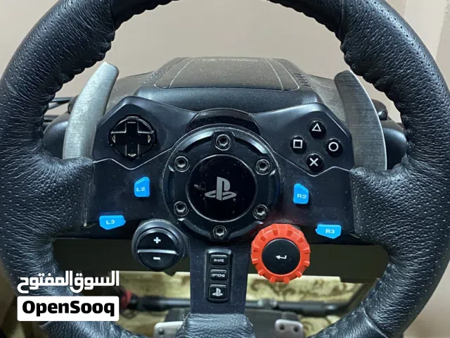 Logitech g29 ستيرنج معه كل اغراضه و توصيلات، مع قير و هاند بريك و ستاند