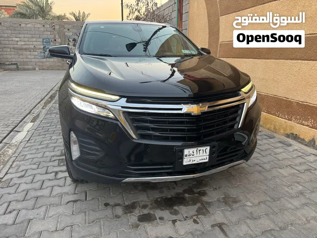 شوفرليه اكوينكس 2023 لون اسود lt حادث خلفي بسيط فحص مؤقت تتسجل جميع المحافظات