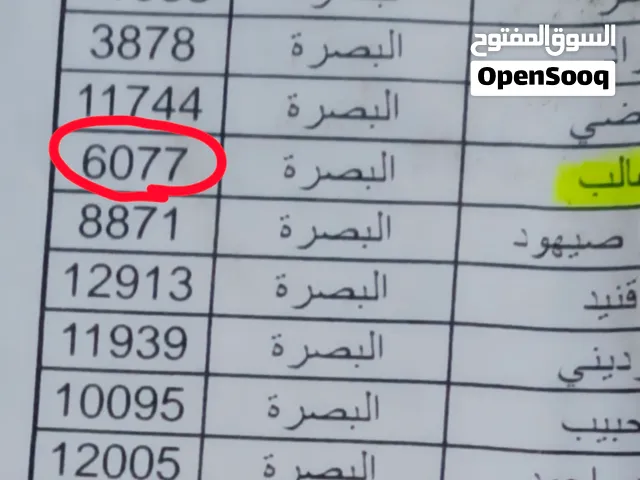 رقم مركبه مميز للبيع