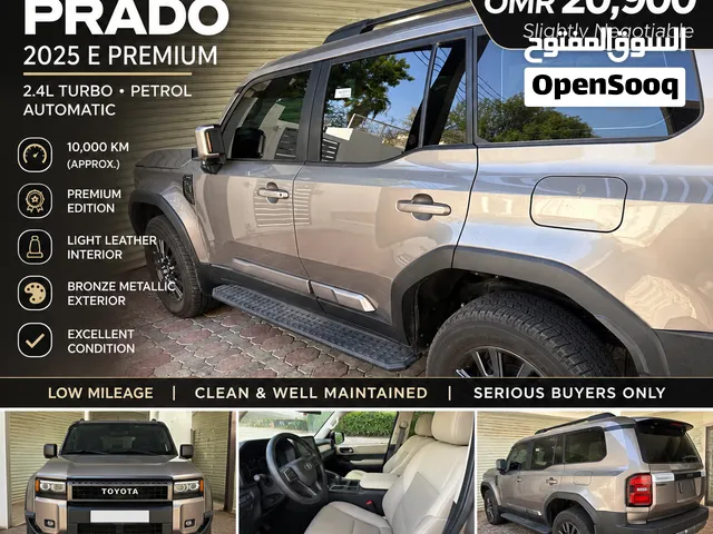 2025 Landcruiser Prado 2.4T Premium Edition Sell Fast - price negotiable