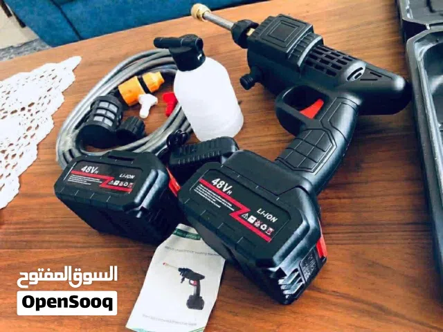 مكينة الغسيل شحن مع بطاريتين تنظيف السيارات سقي الشجر رش أدويه