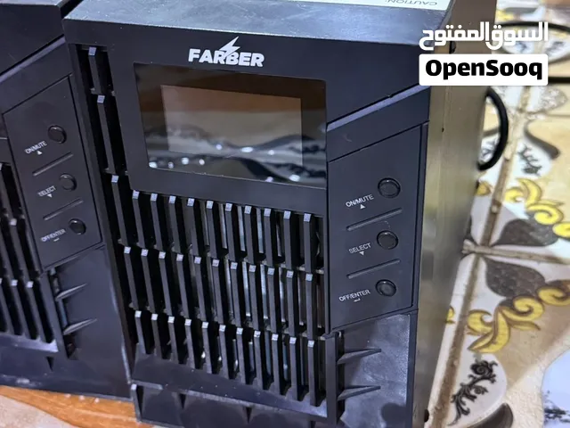 UPS فاربر  نظيف جداً اونلاين قفله 150 الف ابيعه بدون بطاريات شرط الفحص غير داخل تصليح ابداً شخصي