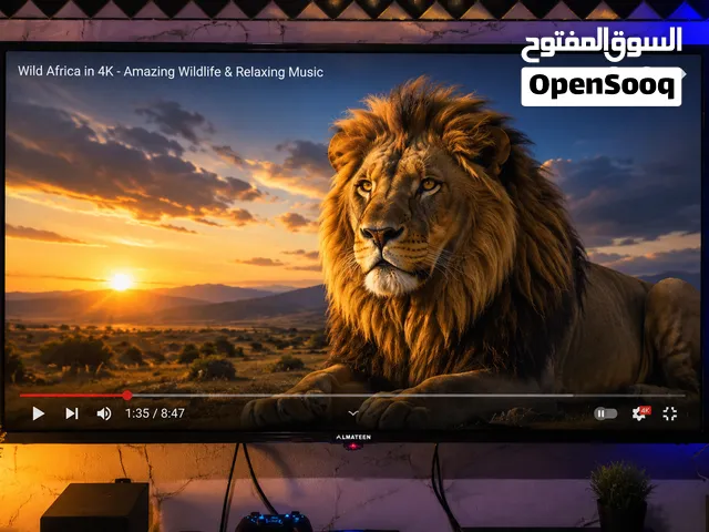 شاشة 55 بوصة 4K  QLED