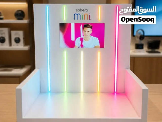 عارضة عرض أصلية Sphero Mini مع شاشة وإضاءة LED