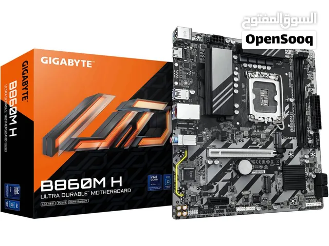 مذربورد جيجابايت لمعالجات انتل كور الترا - GIGABYTE UD B860M-H/DDR5 LGA 1851 MOTHERBOARD