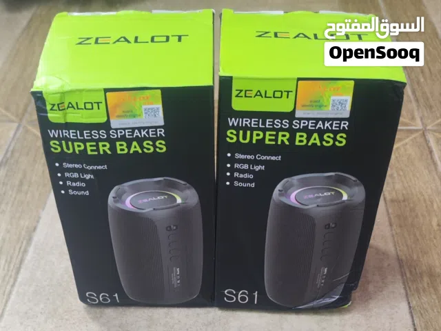 سماعات ZEALOT S61 Wireless Bluetooth Speaker (x2) من شركة ZEALOT