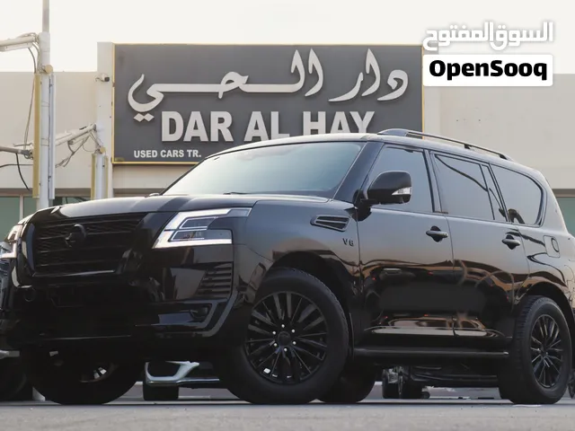 Nissan Patrol Platinum Full Option V8 2021 Black Edition