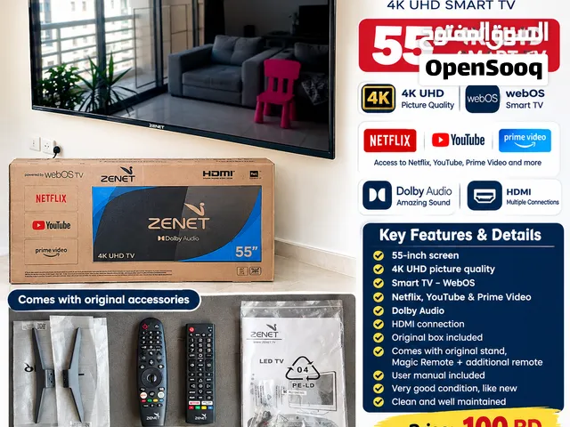 zenet TV 55 inches