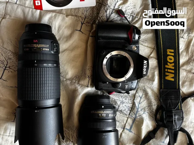 نيكون d90 مع عدسات ثنين فول فريم