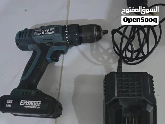 دريل ايربر باله مستخدم نظيف مع البطاريه والشاحن صناعه انكليزي UK وبيه همر سرعتين