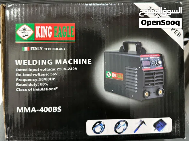 مكينة لحام كهربائية MMA400-BS من شركة KING EAGLE تقنية وتصميم إيطالي