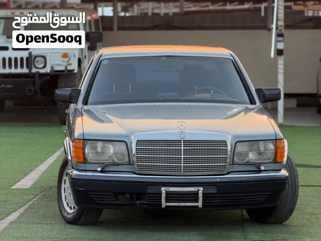 مرسيدس بنز SEL500 موديل 1985 سياره وارد اليابان بحاله ممتازه جدا