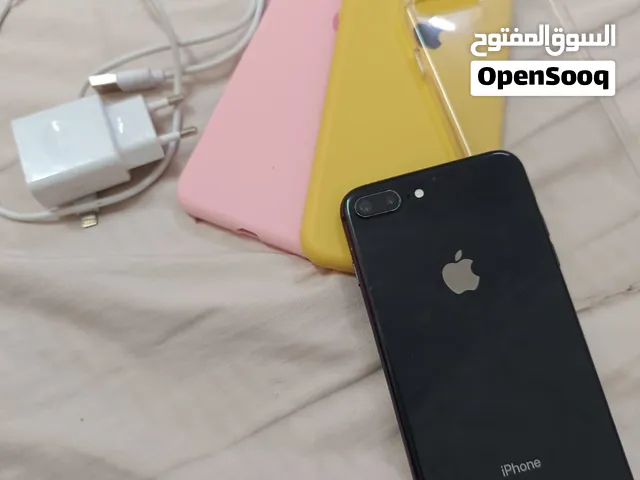 ايفون 8 بلس حاله ممتازه قابل (للتفاوض البسيط)