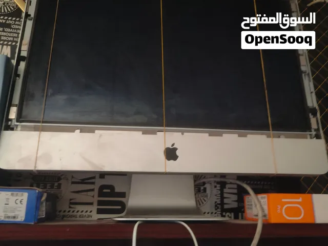 جهاز ابل اي ماك للبيع قطع او بتصلحو وقع الجهاز بس شغال كل شي في فقط فصلت الشاشه