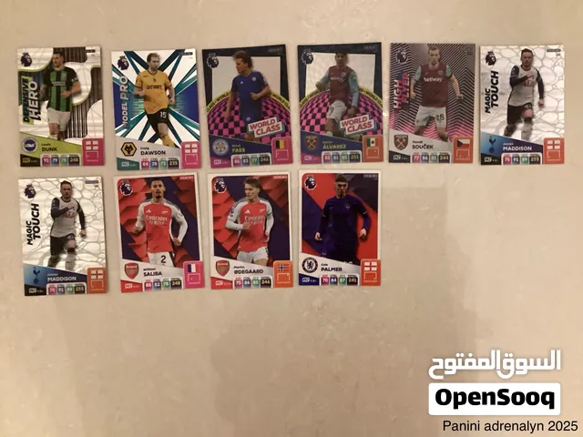 2025 Panini football cards for sale! 45 AED (negotiable)