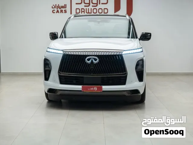 انڤنتي QX80 اتو بعرافيك وارد موديل 2025 كلين تايتل من دون حوادث