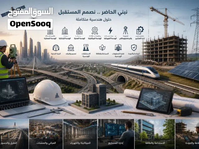 ركائز الهندسه معتمد لجميع الاستشارات الهندسه