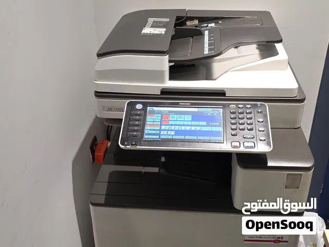طابعة ريكو اليابانيه ملون