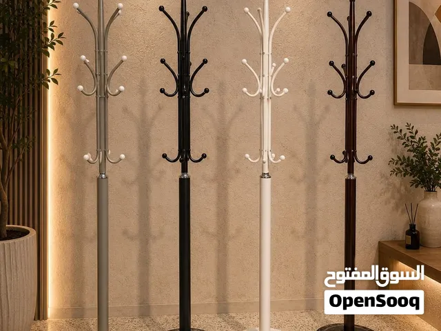 شماعة ملابس فاخرة - ستاند ملابس وعلاقة ملابس متينة بسعر منافس مع التوصيل 15jd متوفر 4 اللوان جميله