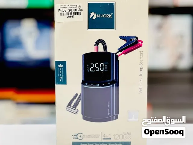 Brand New NYORK Jump Starter in Oman  Air Compressor