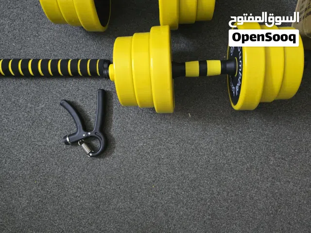 dumbell plus barbell for sale brand new..